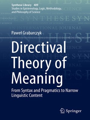 cover image of Directival Theory of Meaning